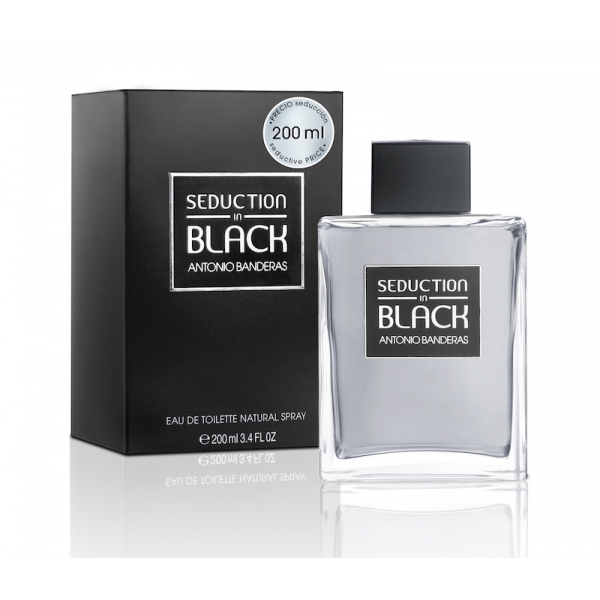 Antonio Banderas Seduction in Black — туалетная вода 200ml для мужчин