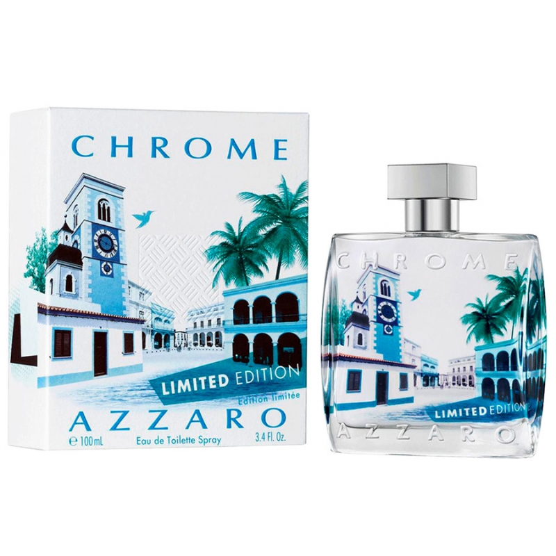 Azzaro Chrome — туалетная вода 100ml для мужчин Limited Edition