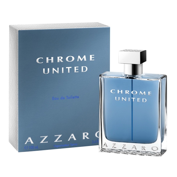 Azzaro Chrome United — туалетная вода 100ml для мужчин