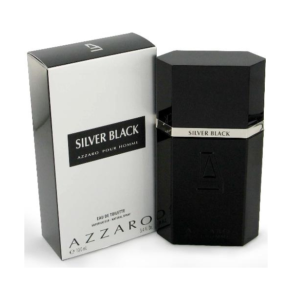 Azzaro Silver Black — туалетная вода 50ml для мужчин