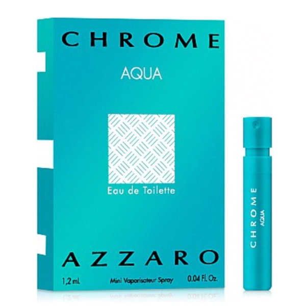Azzaro Chrome Aqua (пробник) — туалетная вода 1.2ml для мужчин