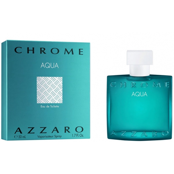 Azzaro Chrome Aqua — туалетная вода 50ml для мужчин