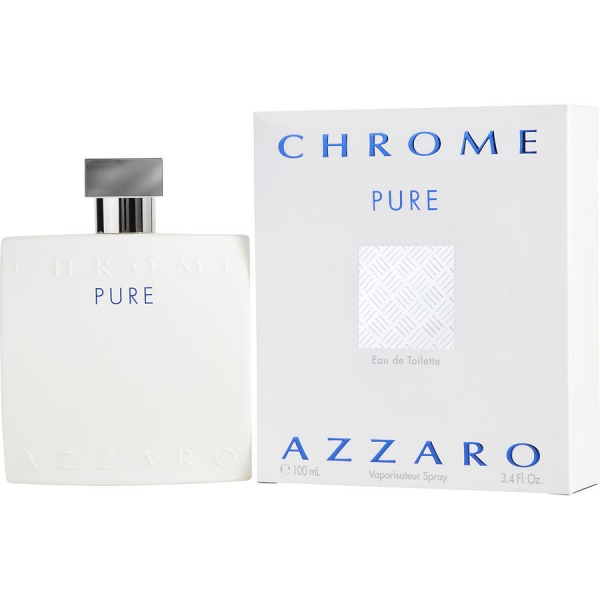 Azzaro Chrome Pure — туалетная вода 100ml для мужчин